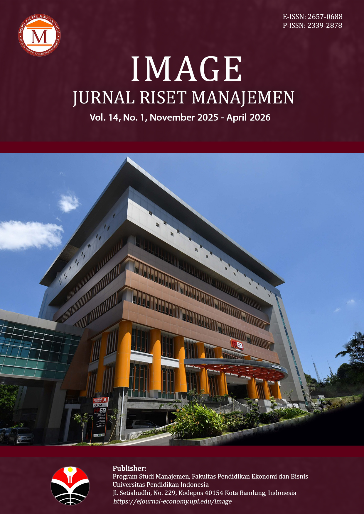 Cover Image : Jurnal Riset Manajemen